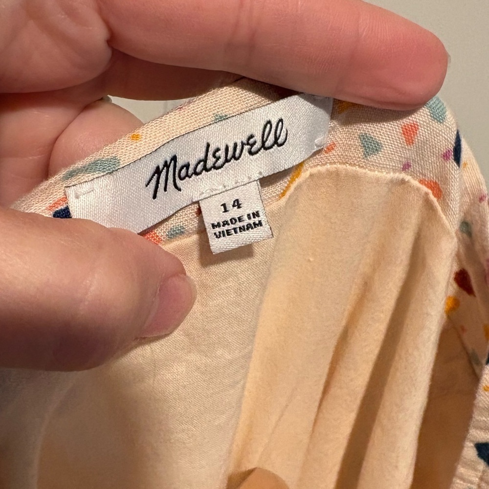 Madewell Patterned Button Front Patterned Dress - image 4